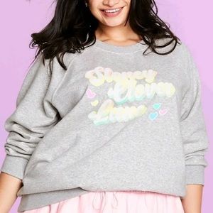 stoney clover lane x target sweatshirt ((PLUS SIZE)) 4xl